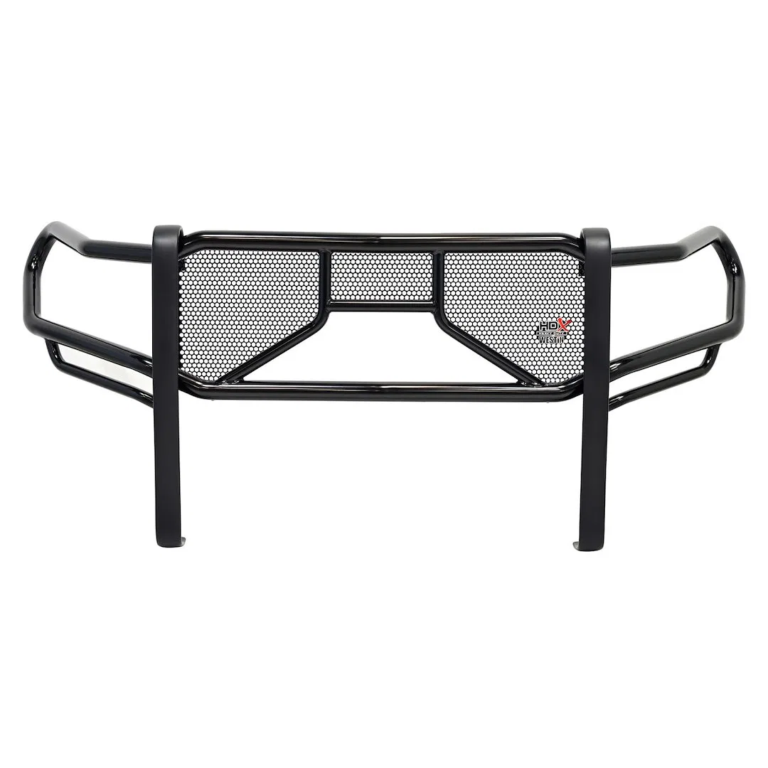 57-2785 – WESTIN Grille Guard, 1-Piece Powder Coated Black Steel 2 Inch Diameter With Brush Guard Without Skid Plate ...